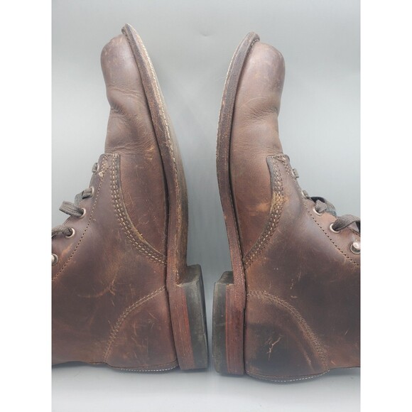 Wolverine 1000 Mile Men 9.5 Plain-Toe Original Boot - Brown - Picture 9 of 16